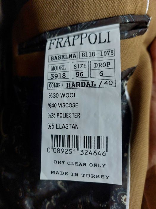 Vand sacou marimea 56 culoare maro