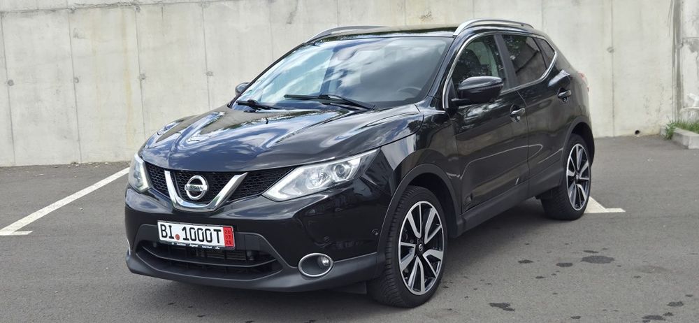 Nissan Qashqai 1.6DCI 131CP Automat Piele Panoramic Distronic Lane Side Asisst Navi Cameră 360°