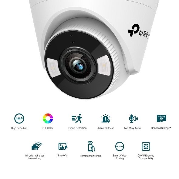 Tp-link Vigi C440-W 3шт + дополнительное питание