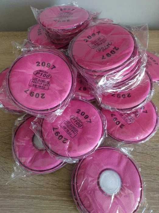 Защитна полумаска с филтри и предпазни очила