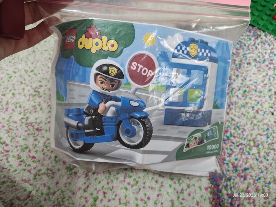 Lego duplo 10900 police bike