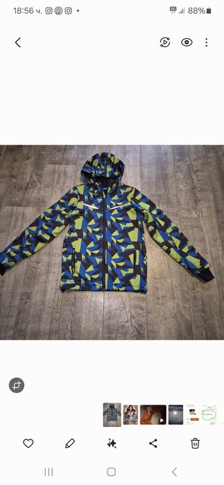 Юношеско софтшел яке  Crivit