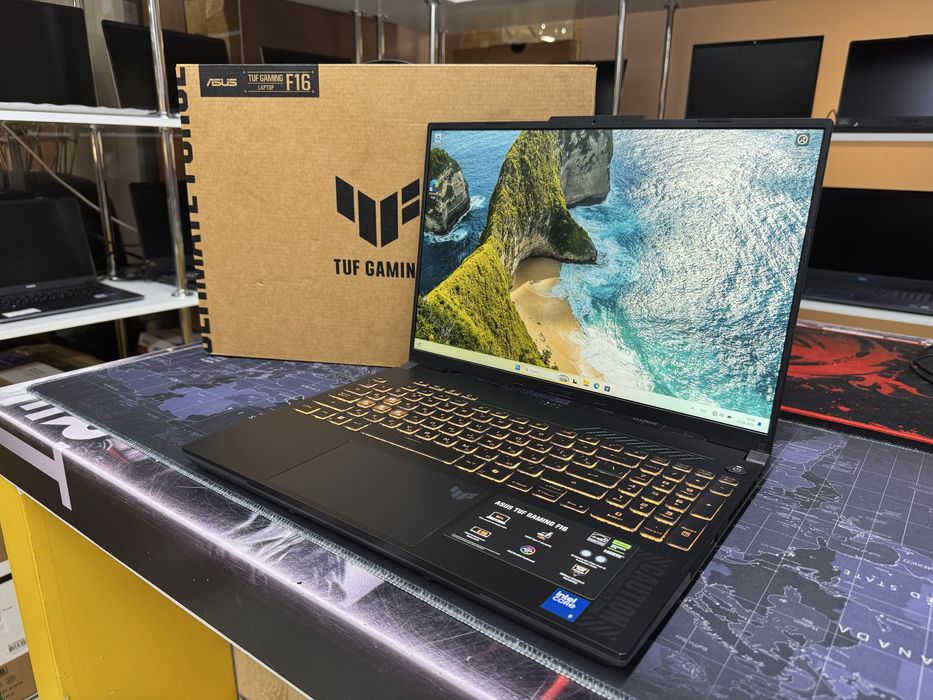 Игровой Asus TUF Gaming F16 Intel Ultra 5 210H/16GB/SSD512GB/RTX3050