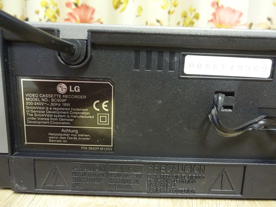 Video recorder LG stereo 6 capete