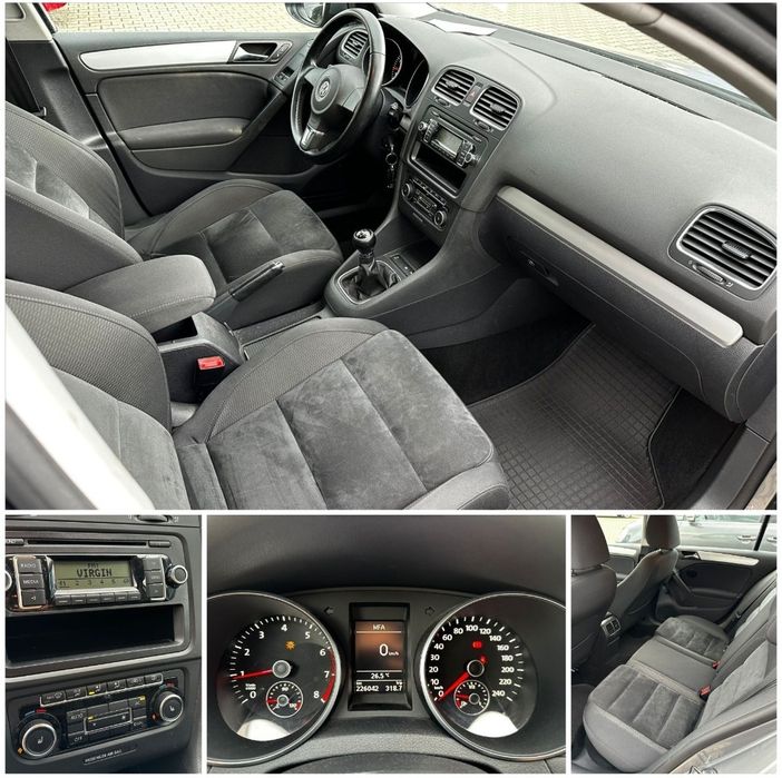 Volkswagen Golf 6 - 1.4 TSI 160CP - Alcantara * Senzori * Pilot Aut.