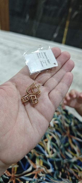 Золотые серьги 4.32 грамм , Россия