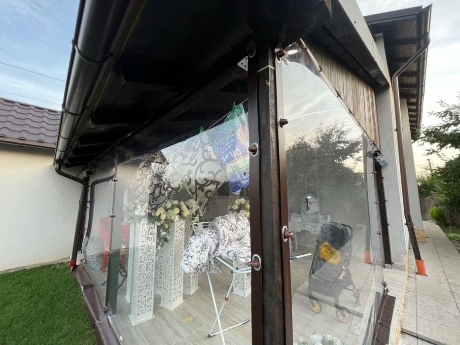 Folie terase și foisoare,  folie terasa transparenta