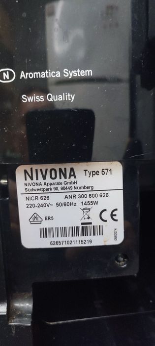 expresor Nivona NICR 626