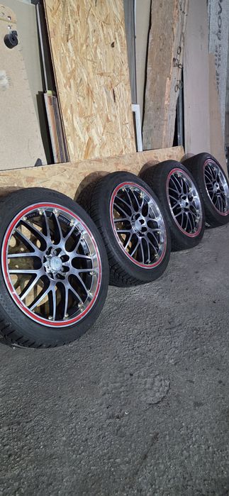 ALFA ROMEO джанти със зимни гуми 205/45/17 ET35 4×100 и 4×108 цо56,6