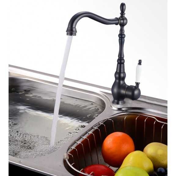 Месингов смесител  зa кухненски умивалник