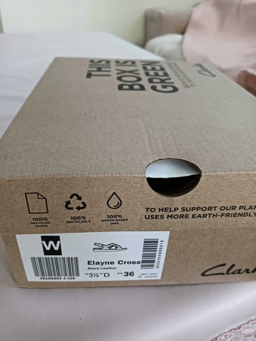 Sandale piele Clarks mărimea 36