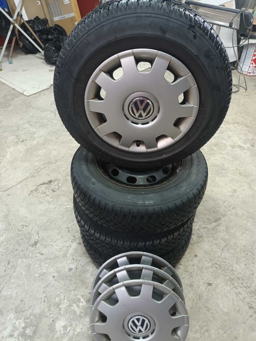 GOLF 4 175 R 14 зимни гуми с тасове