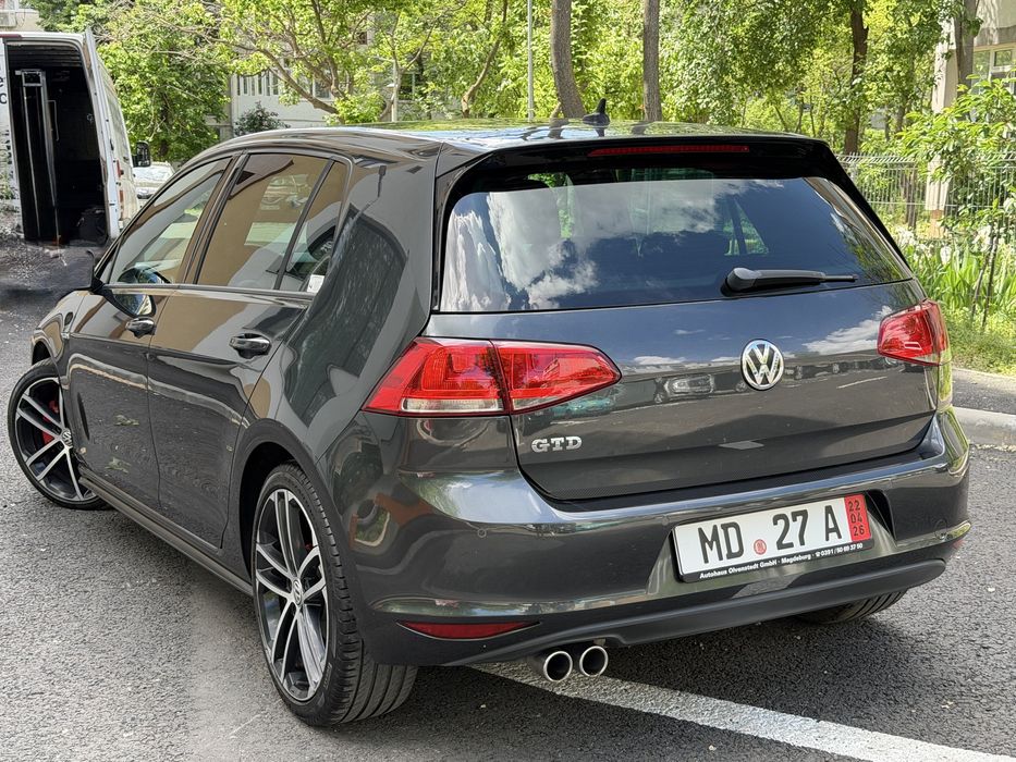 Volkswagen Golf 7 GTD 2014 2.0d 184cp Import Germania KM REALI / FARA DAUNE !