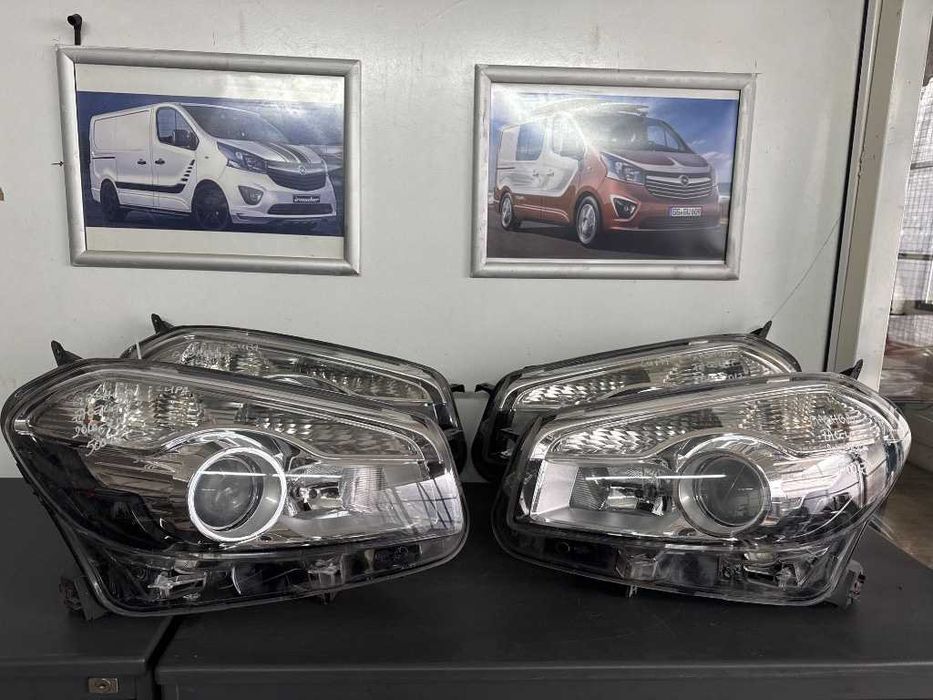 Faruri Nissan Qashqai 2010 2011 2012 2013 far stanga 26060BR03A 26060BR01A 26060BR01B far dreapta 26010BR03A