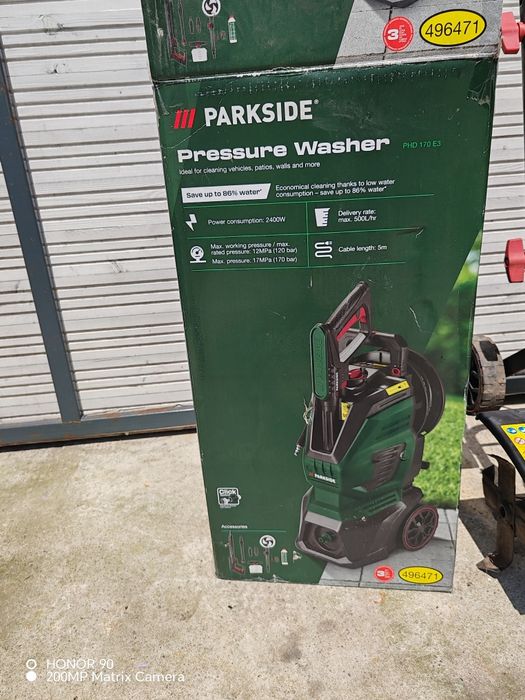 Pompa de spălat cu presiune/ parkside/auto/moto
