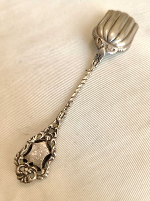 Оригинална Старинна Сребърна Лъжичка Heidelberg Хайделберг