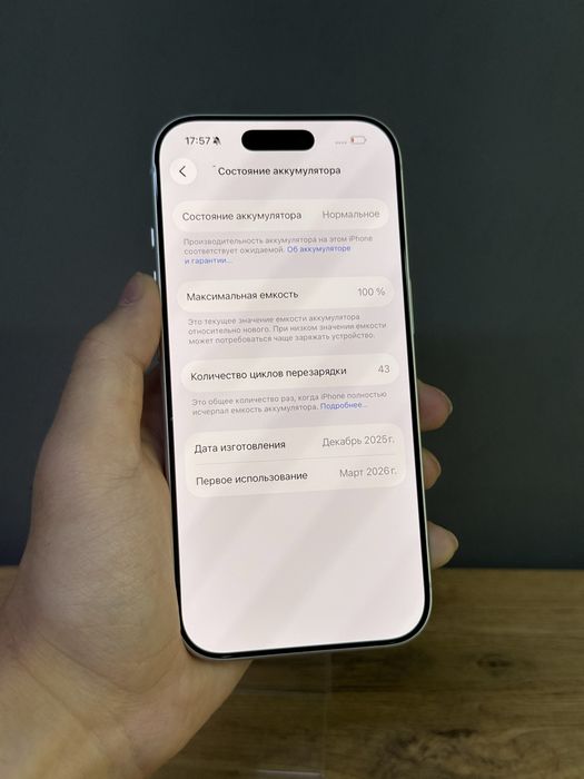Iphone 17 Pro 256 GB 100% 43-цикла | Mobile Zone