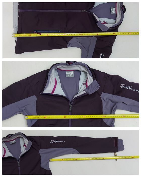 Jacheta Softshell SALOMON Clima Wind, căptușită cu polar, Nr. M (lady)