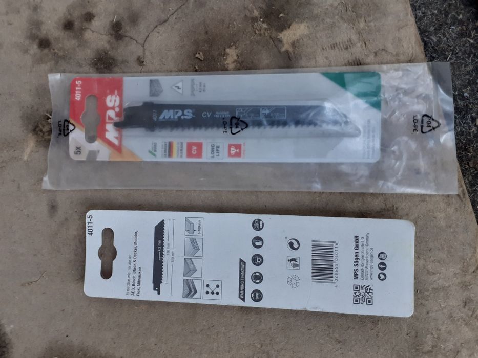 Panza Fierastrau Tip Sabie MPS 401-5 Set 5 Bucati Germania