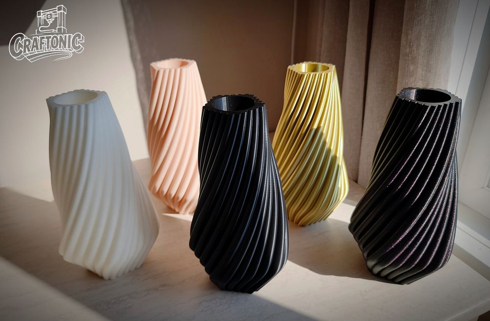 Елегантна 3D ваза