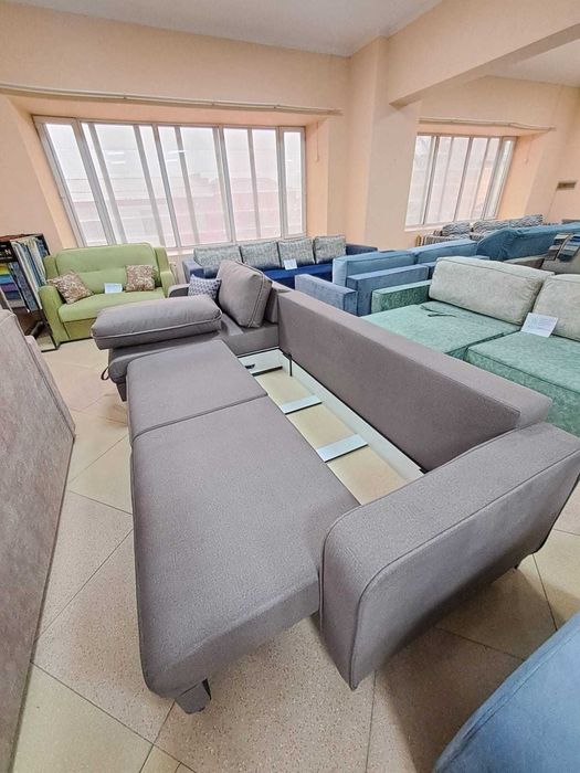 Диван угловой Беларусь 3,30 графит