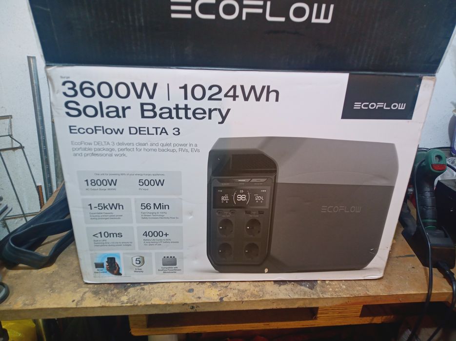 Компактна електроцентрала UPS - EcoFlow DELTA 3