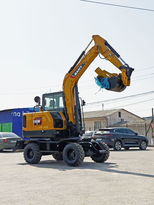 SANY SY65W колесный экскаватор в наличии