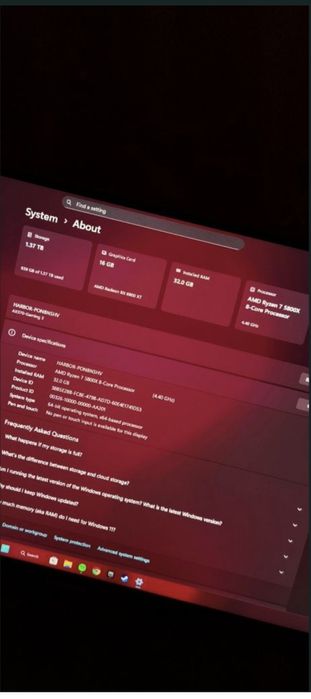 RYZEN 7 5800X RX 6900XT GAMING 4K