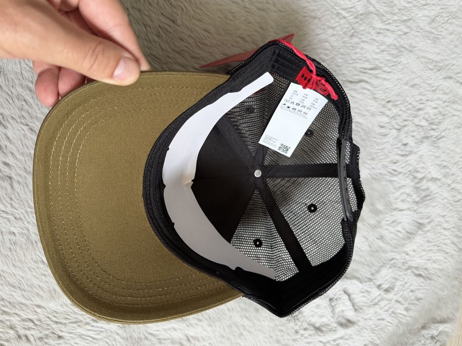Hugo Marsel trucker sapca unisex culoare kaki cu plasa si logo brodat marime universala noua originala