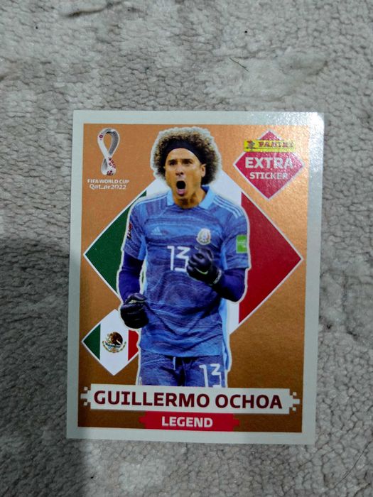 Sticker Panini FIFA World Cup Qatar 2022 – Guillermo Ochoa Legend Mexic