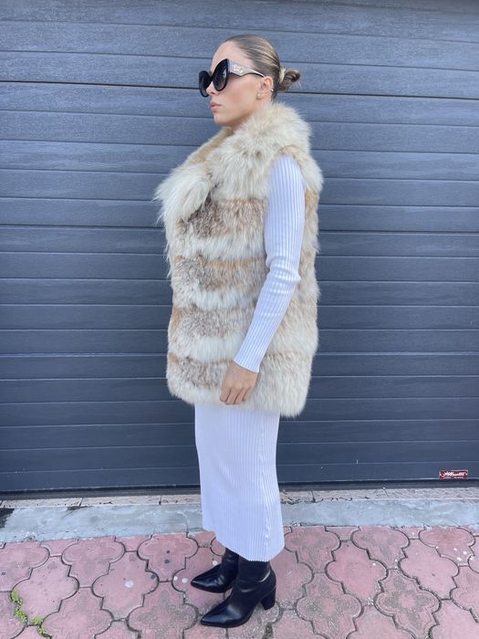 Vesta din blana naturala de lynx