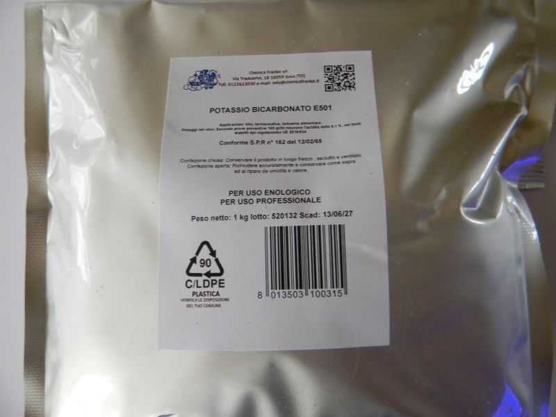 Bicarbonat de potasiu alimentar 1kg