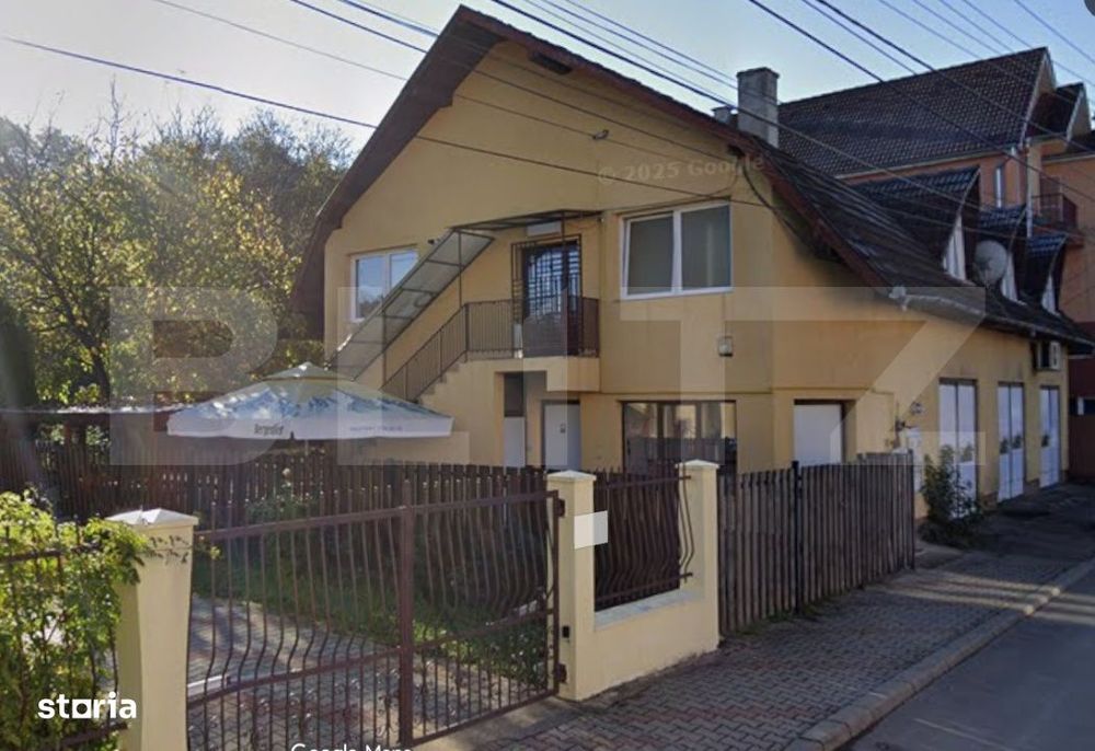 Casa cu spalatorie auto si mansarda spatiu locuinta/afacere, zona Jude