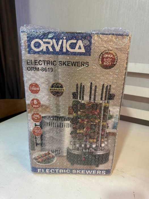 Шашлычница Orvica ORM-8619. Не распаковывал