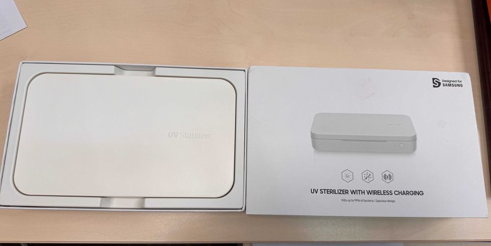 Sterilizator UV cu incarcare wireless