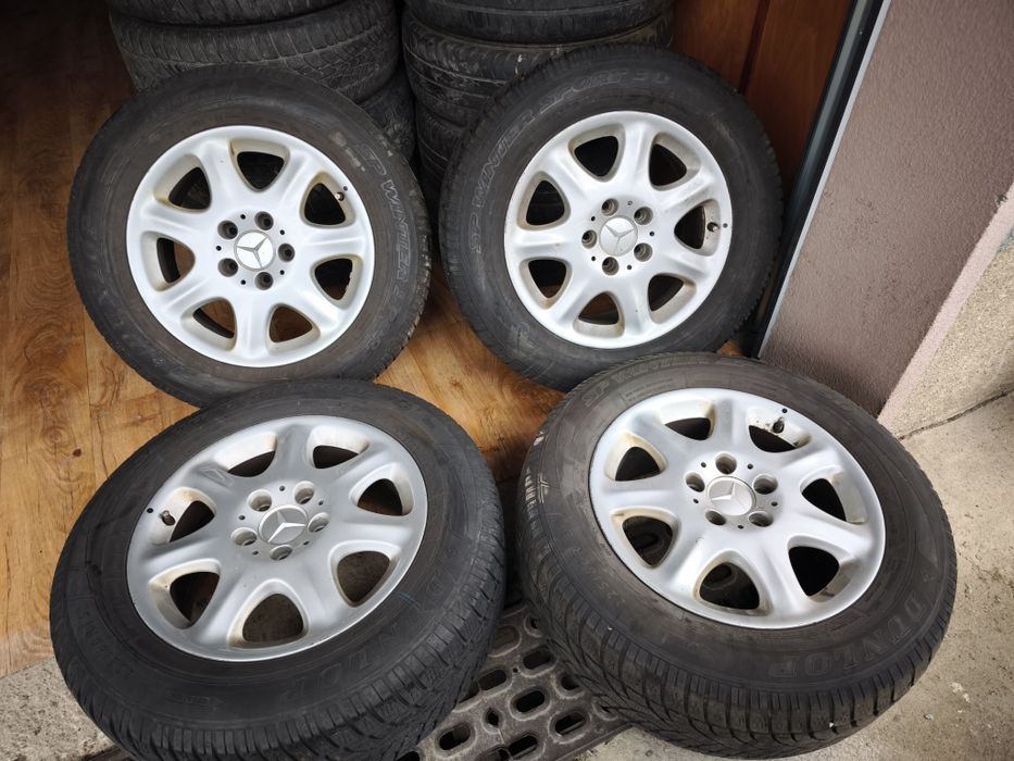 4 бр. ДЖАНТИ 16" 5х112 с Зимни Гуми Mercedes/Мерцедес