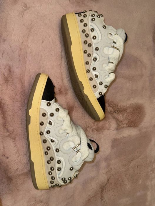 Lanvin curb sneakers