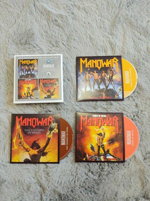 Manowar - The Triple Album Collection, 3CD, noi