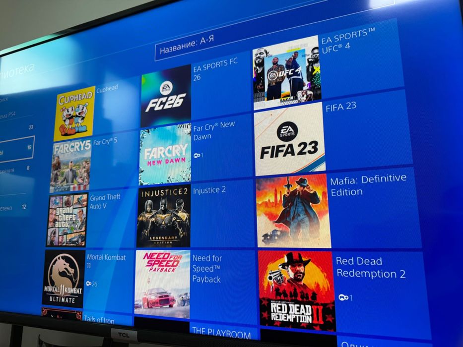 PlayStation 4 pro 1tb Uyinlari bilan