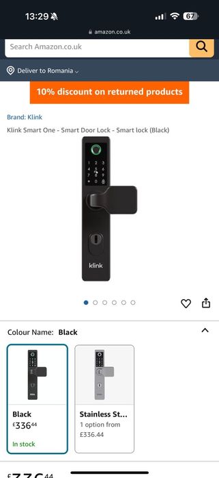 Yala ,încuietoare Smart sigilata