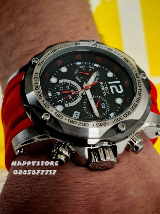 INVICTA Speedway Red Swiss Ronda Z60 51 mm, Инвикта нов мъжки часовник