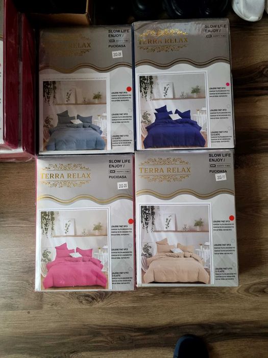 Set 6 piese lenjerie din finet - TERRA RELAX