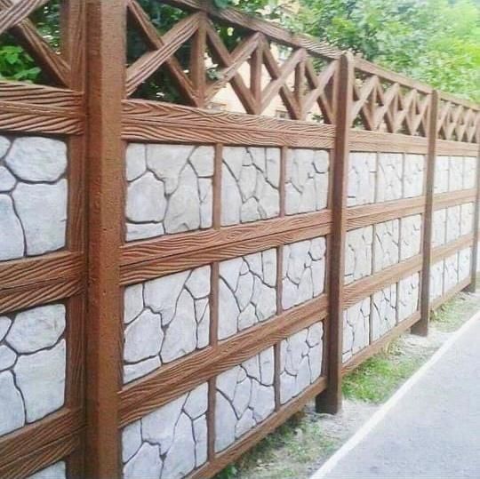 Бетонные Евро Заборы