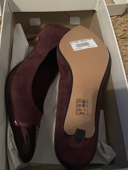Pantofi dama marimea 38 piele intoarsa (2 + 1 gratis)