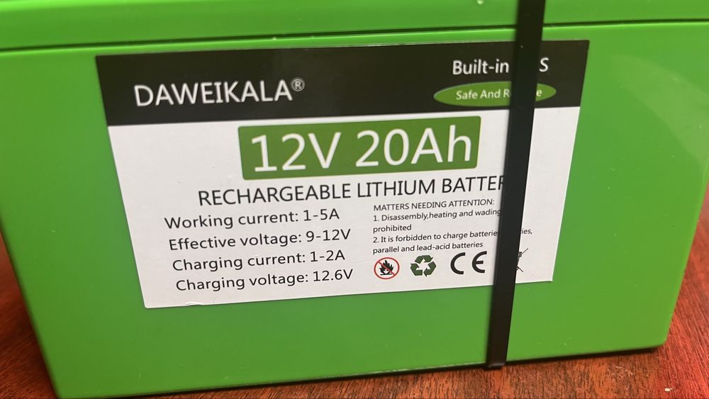 Acumulator  Lithium  12V - 20Ah