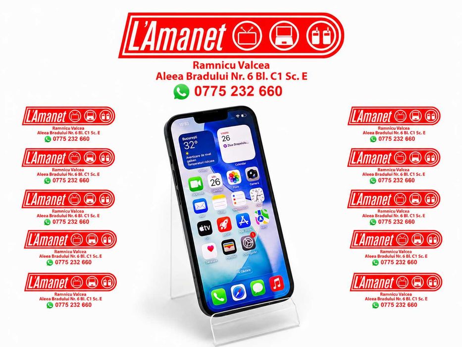 iPhone 14 128GB 5G Midnight Stare Buna Baterie 86% Originala