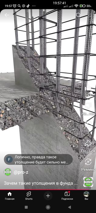 Производство бетонных работ