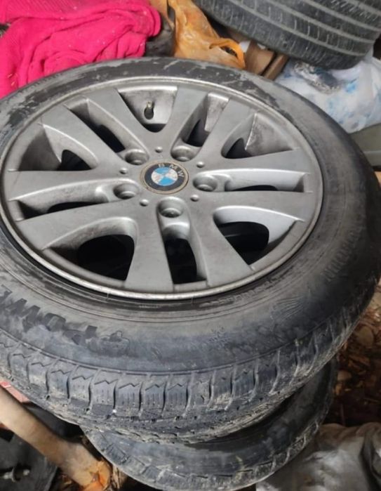 Диски с резиной R16 на BMW e46