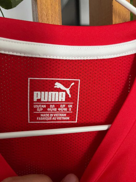 Tricou fotbal Elveția Puma training S original roșu Switzerland
