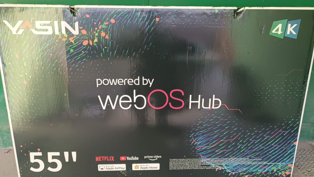 Телевизор смарт , с гарантией 1 год.